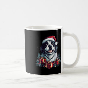 Mug FEMMES Saint Bernard Santa Hat Drôle Noël St.