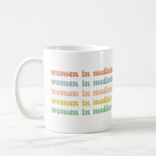 Mug Femmes sur mesure en médecine Rétro future infirmi
