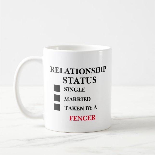 Mug Fencer d'état de la relation (Gauche)