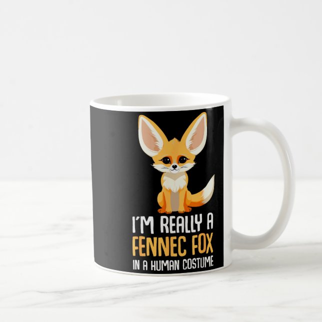 Mug Fennec Fox Costume Girls Fox  (Droite)