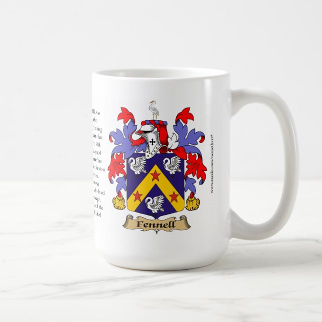 Mug Fennell, l'origine, la signification et la crête (Droite)