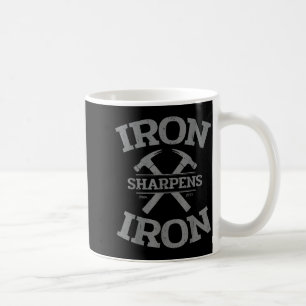 Mug Fer Aiguise Fer Proverbes 27_17 Salle de Sport Hom