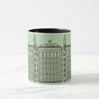 Mug Fer Antique Ornementale Clôture en Fer forgé