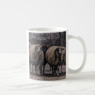Mug Ferme de ferme de campagne rustique troupeau de mo