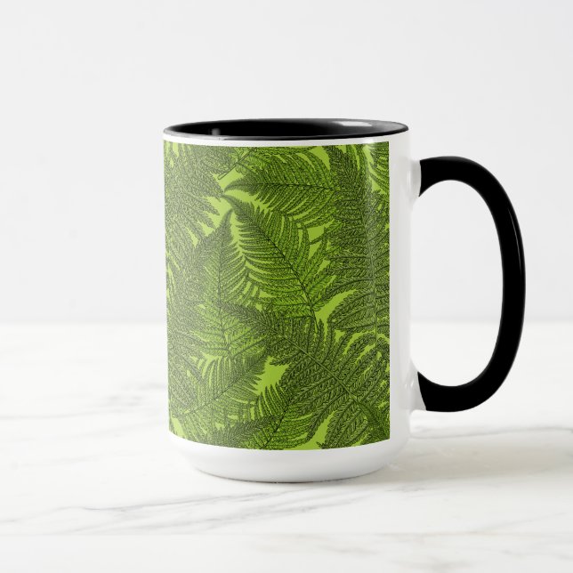 Mug Ferme en vert (Droite)