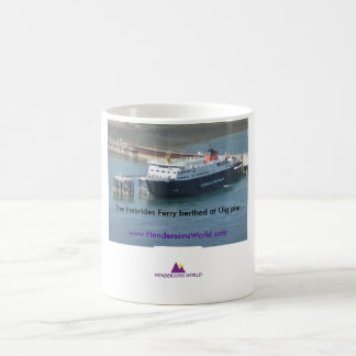 Mug Ferry de Hebrides au pilier d'Uig
