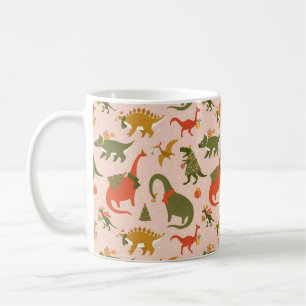 Mug Festif Dinosaur sapin de Noël Motif de vacances