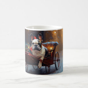 Mug Festin de Noël de Bulldog en France