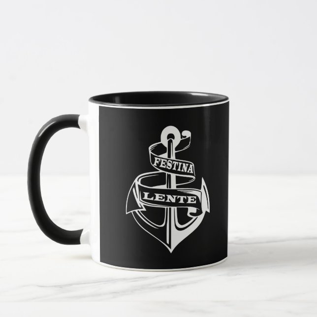 Mug Festina lente (Gauche)