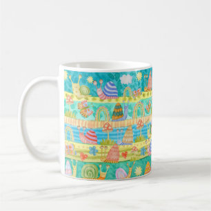 Mug Festival des escargots aquarelles