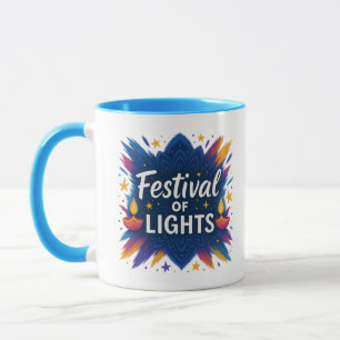 Mug Festival des lumières Diwali Célébration du café