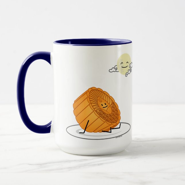 Mug Festival du milieu de l'automne Moon cake lunakes  (Gauche)