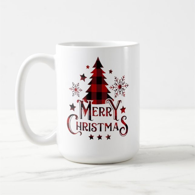 Mug Festive Christmas sweatshirt with Santa Claus (Gauche)