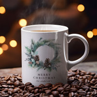 Fête botanique couronne Joyeux Noël