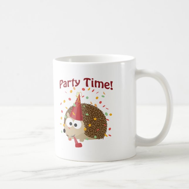 Mug Fête ! Confetti Hedgehog (Droite)