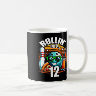 Mug Fête d'anniversaire de bowling pour 12 ans