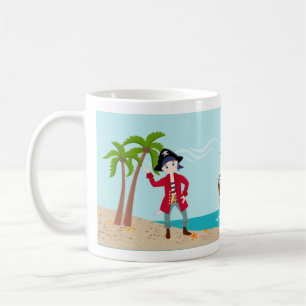 Mug Fête d'anniversaire d'enfant de pirate
