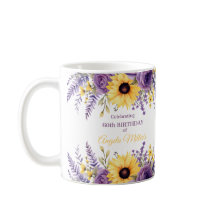 Fête de 60e anniversaire de floraison violette
