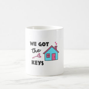 Mug Fête de crémaillère On a les Clés