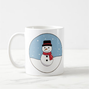 Mug Fête de l’hiver de Snowy Snowman
