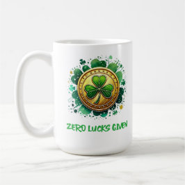 Mug Fête de la St. Patrick : Zéro Lucks Donné