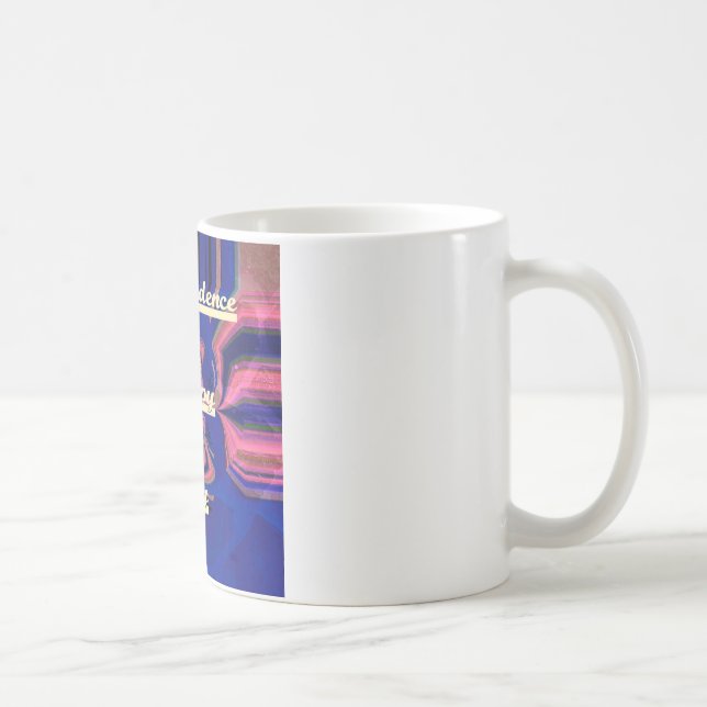 Mug Fête de l'Indépendance Abstraite Art (Droite)