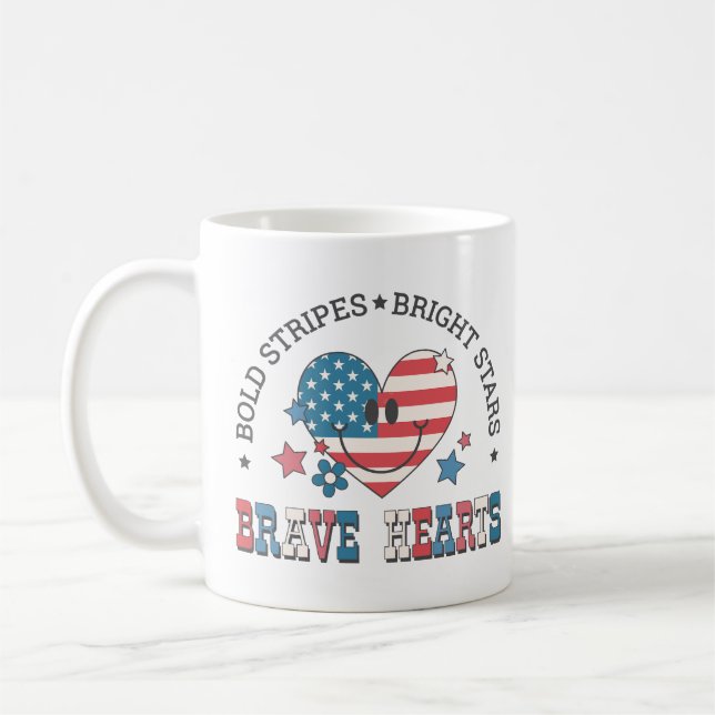 Mug Fête de l'Indépendance des Coeurs Courageux (Gauche)