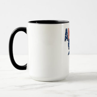 Mug Fête de l'Indépendance des États-Unis Étoiles et R