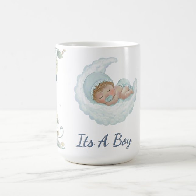 Mug Fête de naissance pour future maman (Centre)