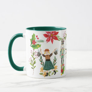 Mug Fête de Noël Le Casse-Noisette Ballet Vert