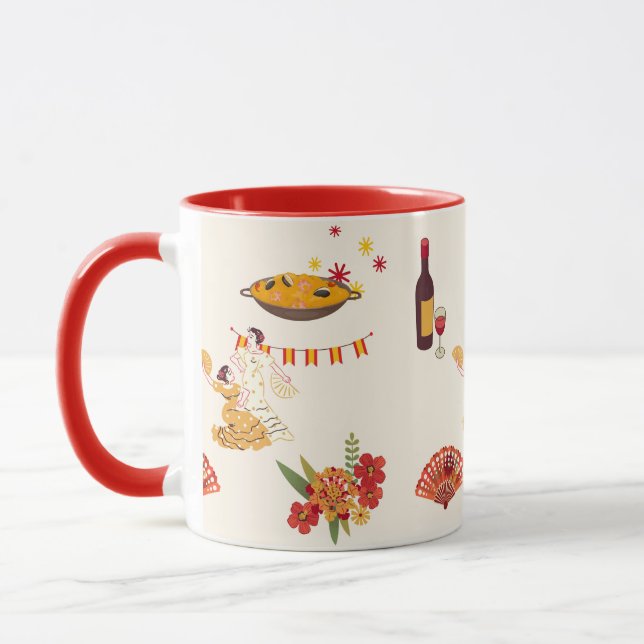 Mug Fête de style espagnol (Gauche)