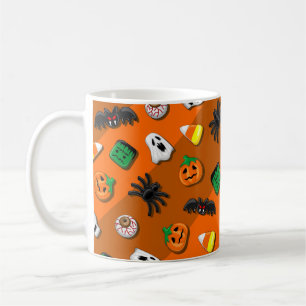 Mug Fête des Candies Éffrayantes d'Halloween