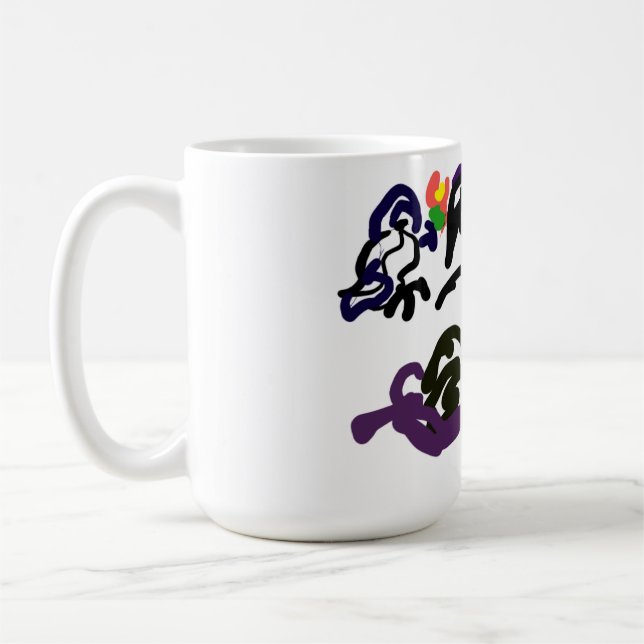 Mug fête des corbeaux noirs (Gauche)