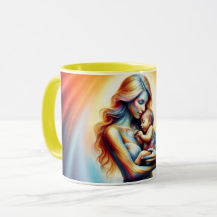 Mug Fête des Mères Amour de la maternité douce aura pa