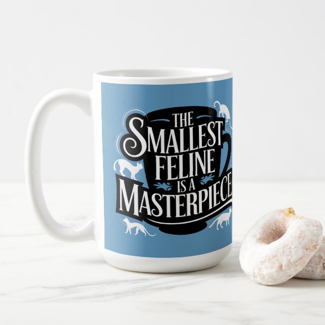 Mug Fête des mères Amoureux des chats cadeau unique (Avec donut)