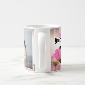 Mug Fête des Mères | Collage de trois photos florales 