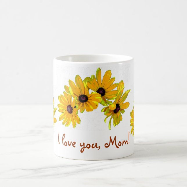 Mug Fête des mères de Susans aux yeux noirs (Centre)