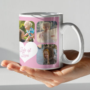 Mug Fête des mères Meilleure maman Ever 7 photo collag
