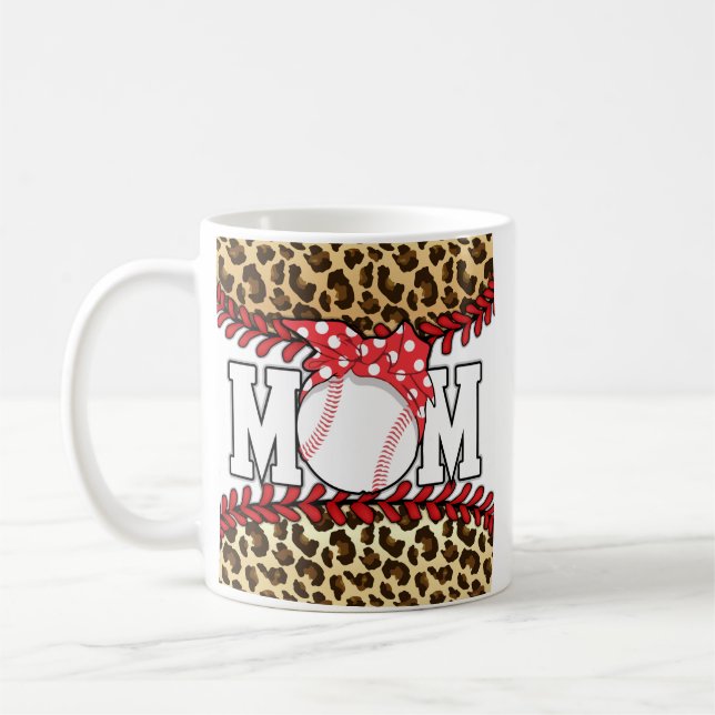 Mug Fête des Mères Messy Hair Baseball (Gauche)