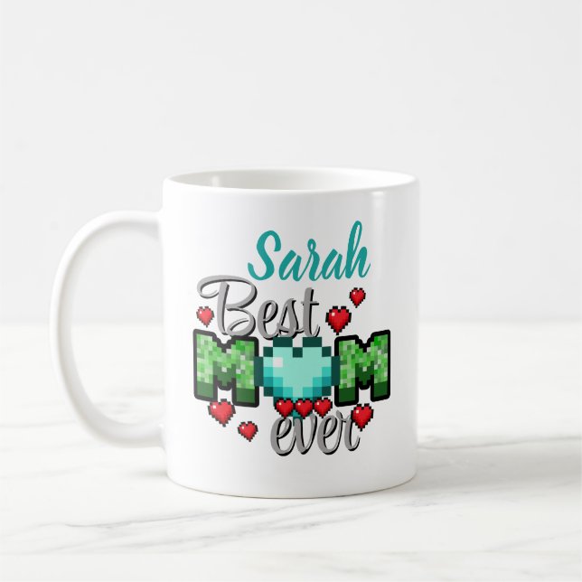 Mug Fête des mères Musique Minecraft (Gauche)