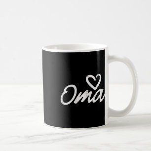Mug Fête des mères Oma Coeur mignonne Amour Grand-mère