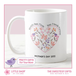 Mug Fête des mères rose floral