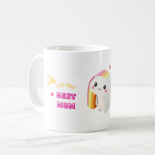 Mug Fête des mères "You are the Best Mom" Cadeau d'a