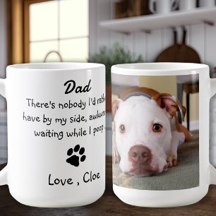 Mug Fête des pères amusante de chien père de chien 