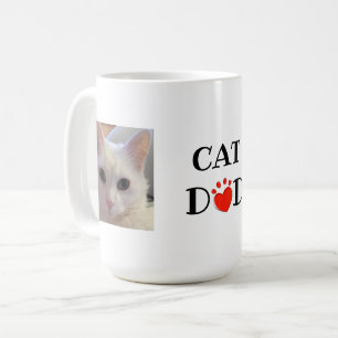 Mug Fête des pères Chat Papa Photo personnalisée