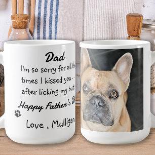 Mug  Fête des pères - Drôle de chien - Humour de ch