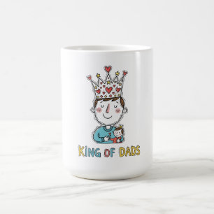 Mug Fête des pères du roi des papas