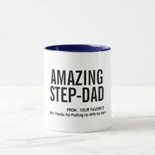 Mug Fête des pères Extraordinaire Step-Papa Bonus Pa