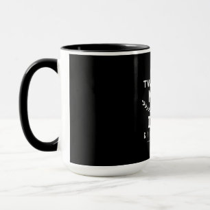 Mug Fête des pères J'Ai Deux Titres Maman Et Père