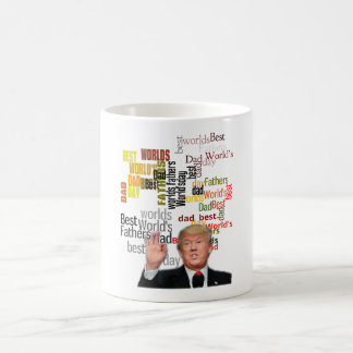 Mug Fête des pères, le meilleur papa président Trump